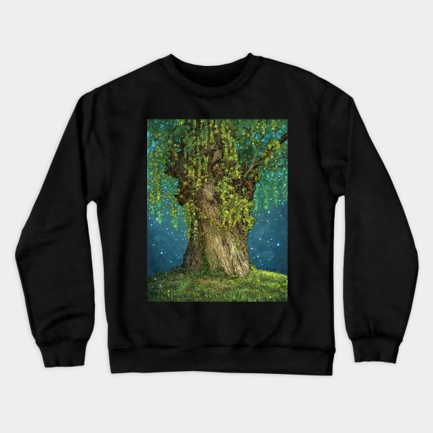 Once Upon a Tree Crewneck Sweatshirt by Elisabeth Alba